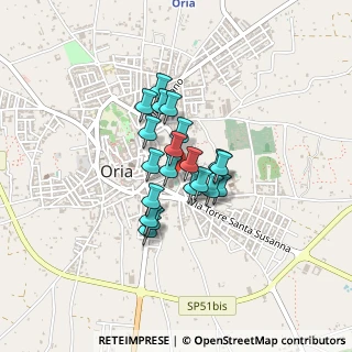 Mappa Via Duca degli Abruzzi, 72024 Oria BR, Italia (0.29)