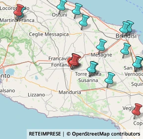 Mappa Piazza Manfredi, 72024 Oria BR, Italia (20.57778)