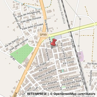 Mappa Strada Brindisi-Lecce, 72100 Brindisi BR, Italia, 72100 San Pietro Vernotico, Brindisi (Puglia)