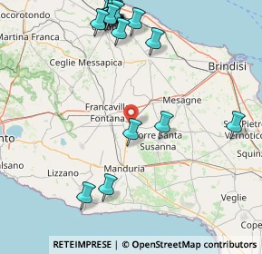 Mappa Via Guglielmo Marconi, 72024 Oria BR, Italia (23.056)