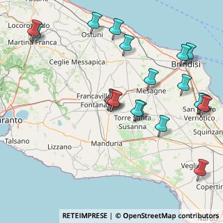 Mappa Via Guglielmo Marconi, 72024 Oria BR, Italia (20.76211)