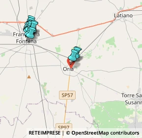 Mappa 72024 Oria BR, Italia (5.27133)