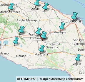 Mappa 72024 Oria BR, Italia (18.45067)