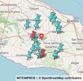 Mappa 72024 Oria BR, Italia (14.315)