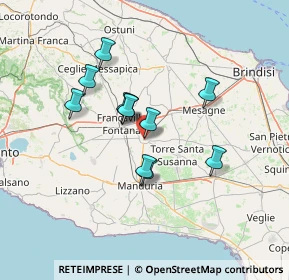 Mappa 72024 Oria BR, Italia (11.71818)