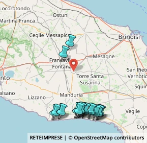Mappa 72024 Oria BR, Italia (21.4205)