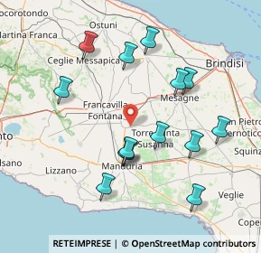 Mappa Via Torre S. Susanna, 72024 Oria BR, Italia (16.50143)