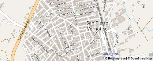 Mappa San Pietro Vernotico