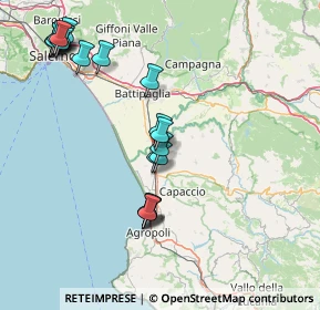Mappa Via Rossini Gioacchino, 84047 Capaccio SA, Italia (18.859)