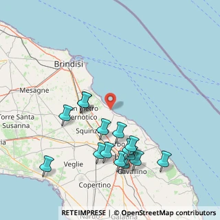 Mappa Via della Morena, 73100 Lecce LE, Italia (18.49267)