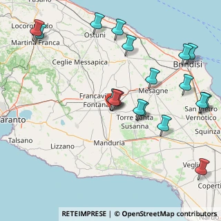 Mappa Via Francesco Milizia, 72024 Oria BR, Italia (20.63778)