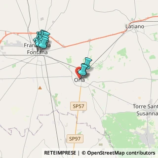 Mappa Via Francesco Milizia, 72024 Oria BR, Italia (4.63538)