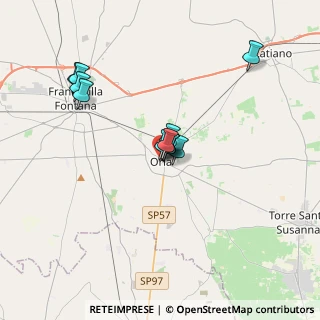 Mappa Via Francesco Milizia, 72024 Oria BR, Italia (3.02091)