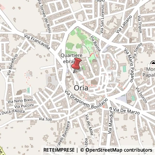 Mappa Via Francesco Milizia, 154, 72024 Francavilla Fontana, Brindisi (Puglia)