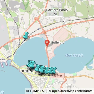 Mappa SS 7 Ter, 74123 Taranto TA, Italia (2.873)