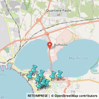 Mappa SS 7 Ter, 74123 Taranto TA, Italia (3.45636)