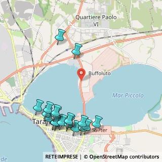 Mappa Strada Statale 7 Ter, 74123 Taranto TA, Italia (2.952)
