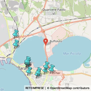 Mappa Strada Statale 7 Ter, 74123 Taranto TA, Italia (3.10167)