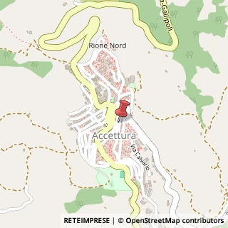 Mappa Via Vittorio Emanuele, 75011 Accettura MT, Italia, 75011 Accettura, Matera (Basilicata)