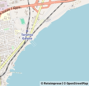 Mappa 74123 Taranto TA, Italia (0.59615)