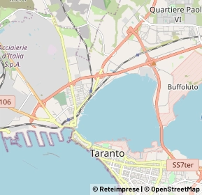 Mappa 74123 Taranto TA, Italia (3.1625)