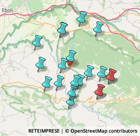 Mappa SP12a, 84020 Castelcivita SA, Italia (7.6045)