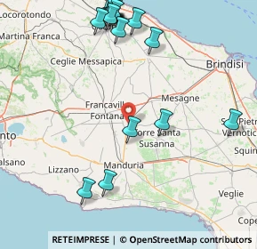Mappa Via Annibale Maria di Francia, 72024 Oria BR, Italia (23.071)