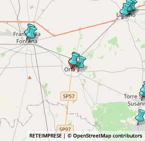 Mappa Via Anton Gualberto de Marzo, 72024 Oria BR, Italia (6.32)