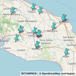 Mappa Via Anton Gualberto de Marzo, 72024 Oria BR, Italia (18.472)