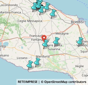 Mappa Via Anton Gualberto de Marzo, 72024 Oria BR, Italia (23.053)