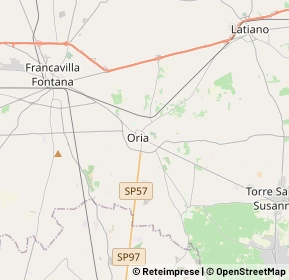 Mappa 72024 Oria BR, Italia (5.1265)