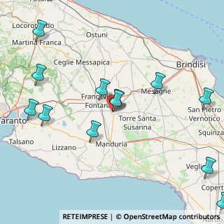 Mappa Via Camillo Benso Conte di Cavour, 72024 Oria BR, Italia (23.63077)