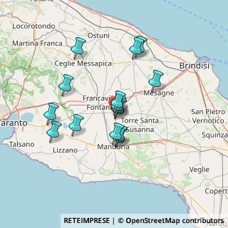 Mappa Via Camillo Benso Conte di Cavour, 72024 Oria BR, Italia (12.59533)