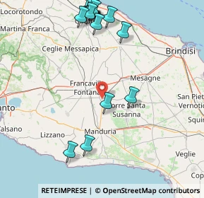 Mappa Via Cairoli, 72024 Oria BR, Italia (22.9985)