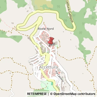 Mappa Via Circolo Garibaldi, 6, 75011 Accettura, Matera (Basilicata)