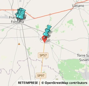 Mappa Via Manduria, 72024 Oria BR, Italia (5.32615)