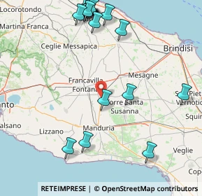 Mappa Via Manduria, 72024 Oria BR, Italia (23.3915)