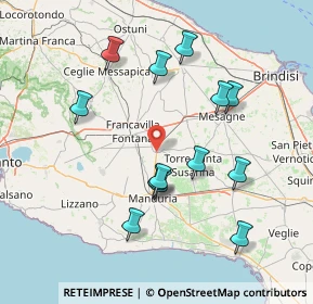 Mappa Via Manduria, 72024 Oria BR, Italia (16.21)