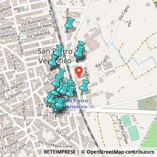 Mappa Via Maternità Infanzia, 72027 San Pietro Vernotico BR, Italia (0.21071)