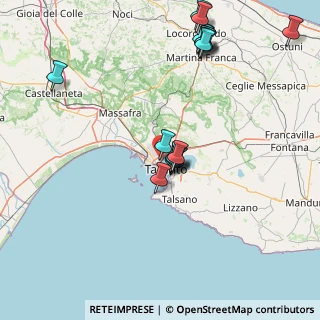 Mappa Giardini Curci Prof. Angelo Vincenzo, 74123 Taranto TA, Italia (18.44059)