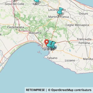 Mappa Giardini Curci Prof. Angelo Vincenzo, 74123 Taranto TA, Italia (33.0825)