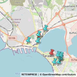 Mappa Giardini Curci Prof. Angelo Vincenzo, 74123 Taranto TA, Italia (2.58455)