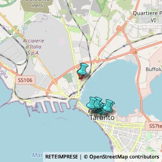 Mappa Giardini Curci Prof. Angelo Vincenzo, 74100 Taranto TA, Italia (1.82182)