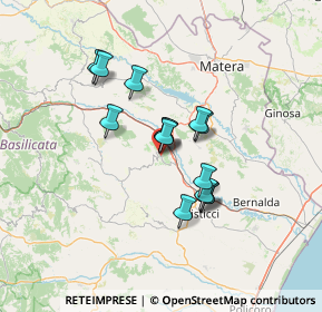 Mappa 75013 Ferrandina MT, Italia (10.99643)