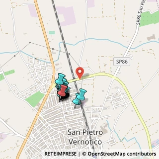 Mappa Via san br, 72027 San Pietro Vernotico BR, Italia (0.39889)