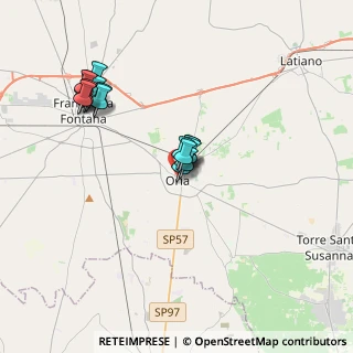 Mappa Via San Quirico, 72024 Oria BR, Italia (3.9845)