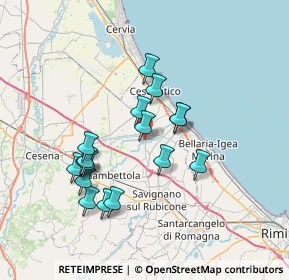 Mappa Piazza Angelina Pirini, 47042 Sala FC, Italia (6.50882)