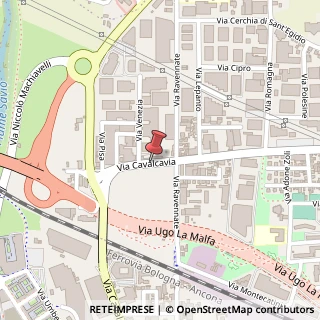 Mappa Via Cavalcavia,  815, 47023 Cesena, Forlì-Cesena (Emilia Romagna)