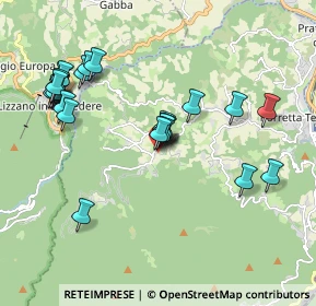 Mappa Via Cesare Battisti, 40046 Alto Reno Terme BO, Italia (2.07407)