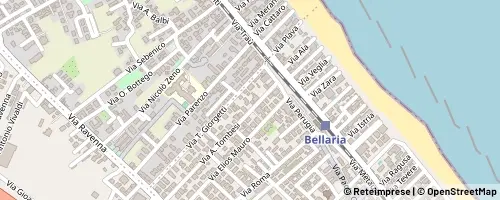 Mappa Bellaria-Igea Marina